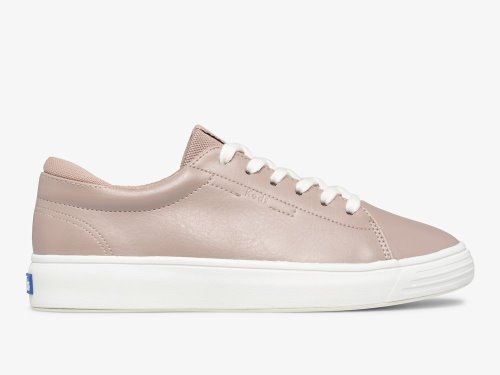 Keds Alley Coated Twill Veterschoenen Dames Lichtpaars | NL-88838