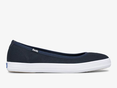Keds Bryn Canvas Slip On Sneakers Dames Donkerblauw | NL-01169