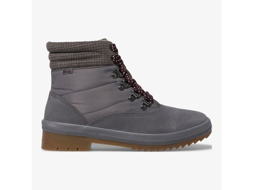 Keds Camp Boot Suede w/ Thinsulate™ Laarzen Dames Grijs | NL-03292