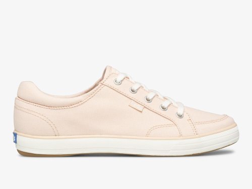Keds Center II Canvas Veterschoenen Dames Lichtkoraal | NL-50327
