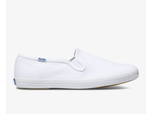 Keds Champion Slip On Slip On Sneakers Dames Wit | NL-33621