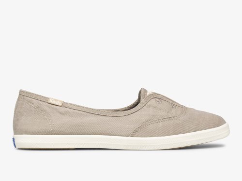 Keds Chillax Mini Twill Washable Veterschoenen Dames Bruin | NL-70250