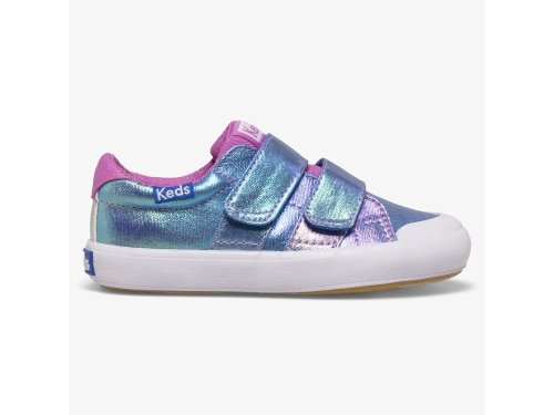 Keds Courtney HL Slip On Sneakers Meisjes Blauw Gekleurd | NL-12021