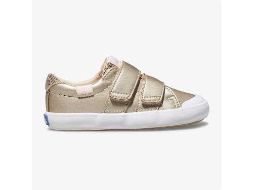 Keds Courtney HL Slip On Sneakers Meisjes Roze Goud | NL-94749