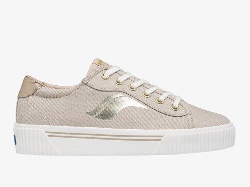 Keds Crew Kick Alto Soft Twill Veterschoenen Dames Bruin | NL-20797