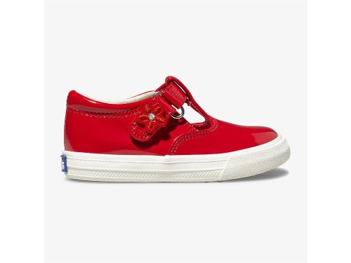 Keds Daphne Lak Sneaker Slip On Sneakers Meisjes Rood | NL-42072