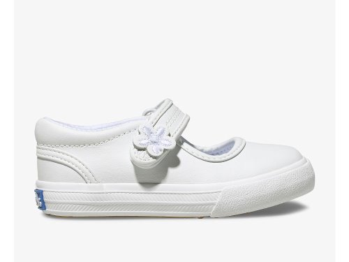 Keds Ella Mary Jane Schoenen Leer Meisjes Wit | NL-89870