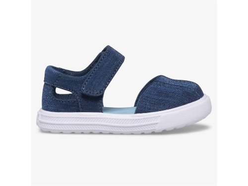 Keds Finlee Flex Sandal Sandalen Meisjes Donkerblauw | NL-71447