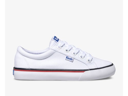 Keds Jump Kick Canvas Sneakers Meisjes Wit | NL-37917