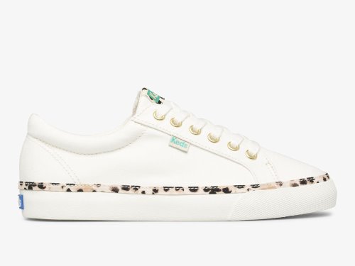 Keds Jump Kick Leopard Pop Canvas Veterschoenen Dames Room | NL-67971