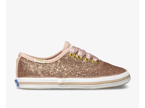 Keds Kate Spade New York Champion Glitter Sneaker Sneakers Meisjes Roze Goud | NL-18320
