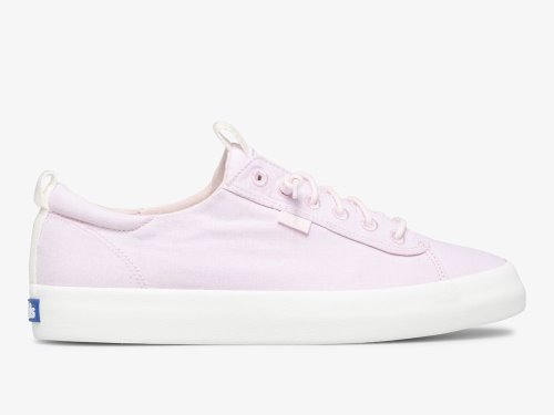 Keds Kickback Canvas Slip On Sneakers Dames Lichtroze | NL-01714