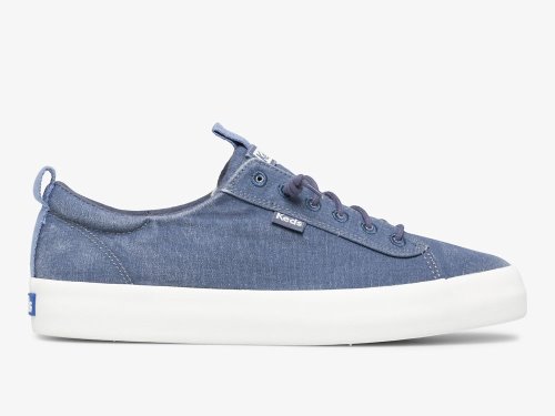 Keds Kickback Canvas Washable Slip On Sneakers Dames Donkerblauw | NL-15151