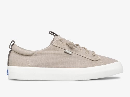 Keds Kickback Canvas Washable Slip On Sneakers Dames Grijs | NL-15489