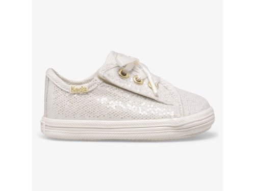 Keds Kickstart Crib Celebrations Sneakers Meisjes Wit | NL-14396