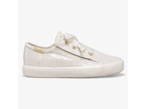 Keds Kickstart Jr Celebrations Sneakers Meisjes Wit | NL-18095