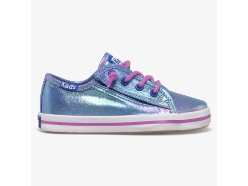 Keds Kickstart Seasonal Jr Sneakers Meisjes Blauw Gekleurd | NL-47199