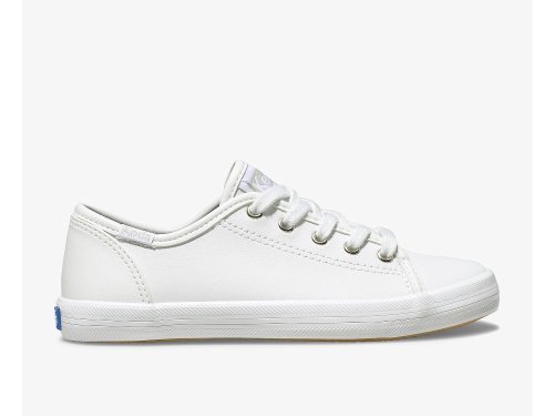 Keds Kickstart Sneaker Schoenen Leer Meisjes Wit | NL-31171