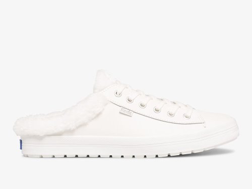 Keds Kickstart TRX Mule Leren Slippers Dames Wit | NL-06861