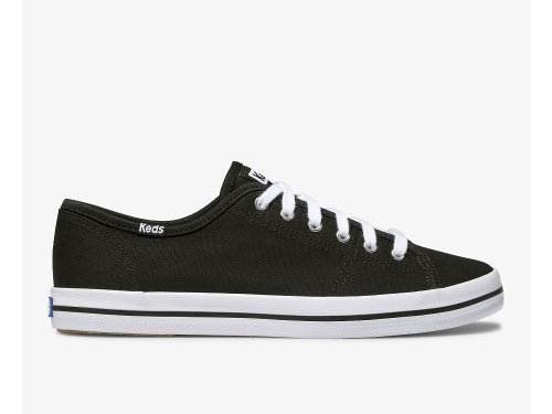 Keds Kickstart Tennisschoenen Dames Zwart | NL-86604