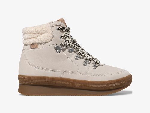 Keds Midland Boot Luxe Leren w/ Faux Shearling and Thinsulate™ Schoenen Leer Dames Room | NL-93000
