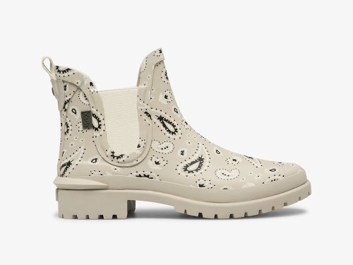Keds Rowan Rain Boot Bandana Regenlaarzen Dames Beige | NL-94312