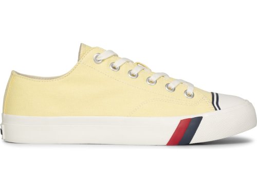 Keds Royal Lo Canvas Sneakers Heren Geel | NL-73930