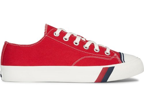 Keds Royal Lo Canvas Veterschoenen Dames Rood | NL-05487