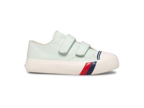 Keds Royal Lo HL Slip On Sneakers Jongens Lichtgroen | NL-29254