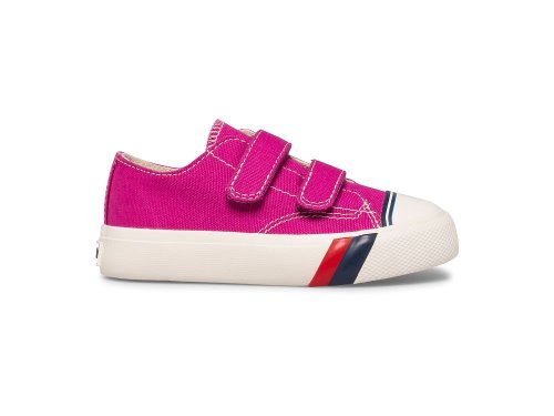 Keds Royal Lo HL Slip On Sneakers Jongens Fuschia | NL-41945
