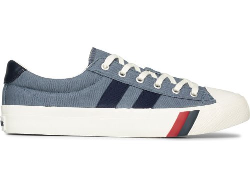 Keds Royal Lo Plus Canvas Sneakers Heren Blauw | NL-06533