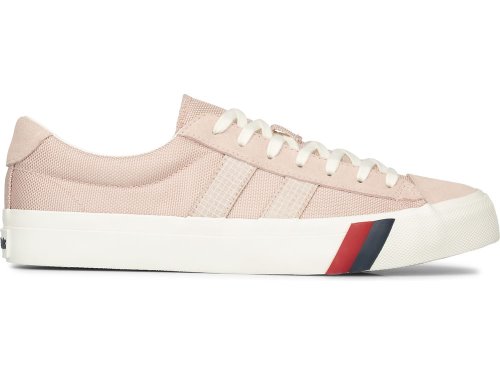 Keds Royal Plus Lo Ballistic Nylon Sneakers Heren Lichtkoraal | NL-33969