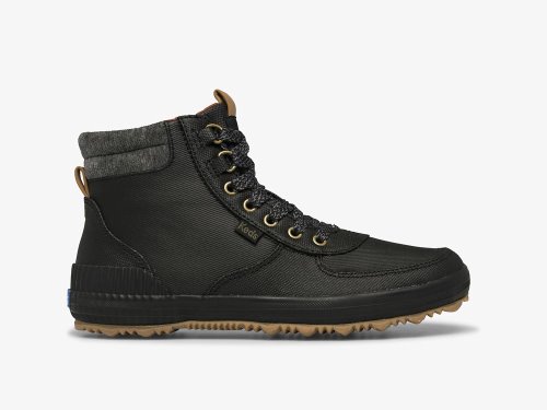 Keds Scout Boot III Water Resistant Canvas w/ Thinsulate™ Laarzen Dames Zwart | NL-86728