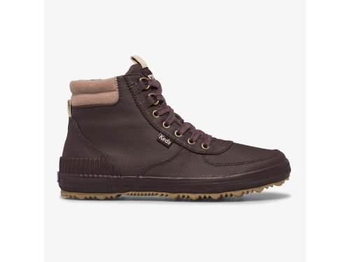 Keds Scout Boot III Water Resistant Twill Laarzen Dames Bordeaux | NL-13175