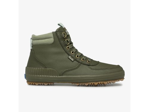 Keds Scout Boot III Water Resistant Twill Laarzen Dames Olijfgroen | NL-28021