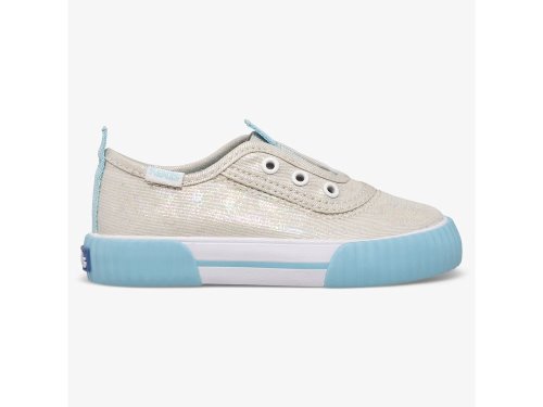 Keds Topkick Washable Slip On Jr Slip On Sneakers Meisjes Grijs Gekleurd | NL-86594