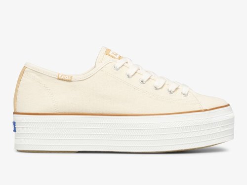 Keds Triple Up Canvas Platform Schoenen Dames Room | NL-28505