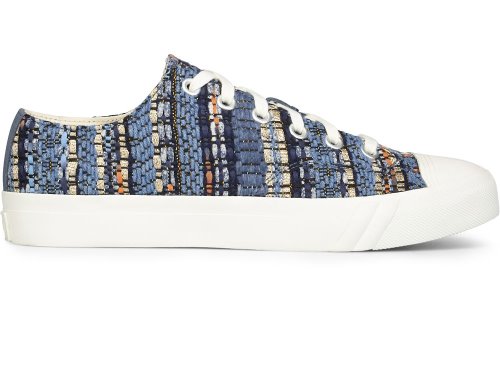 Keds Woven Royal Lo Sneakers Heren Blauw | NL-64630